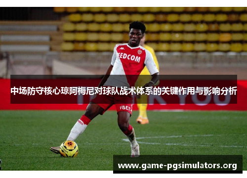 中场防守核心琼阿梅尼对球队战术体系的关键作用与影响分析